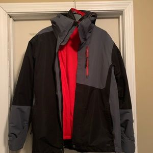 Liquid ski jacket
